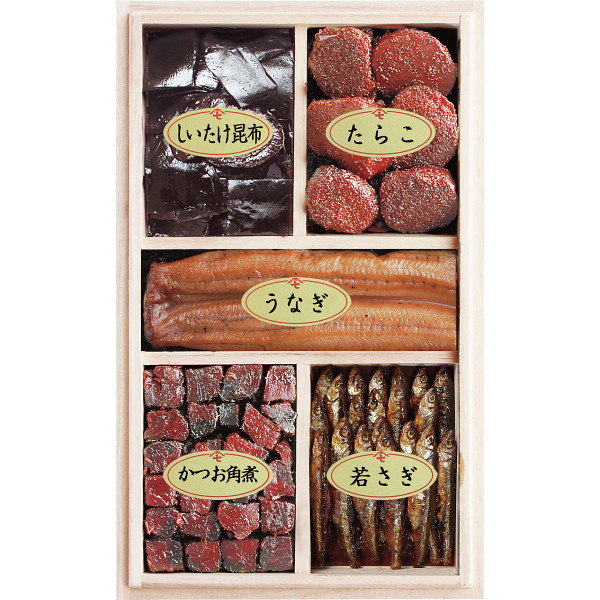 新橋玉木屋 特選佃煮５種入