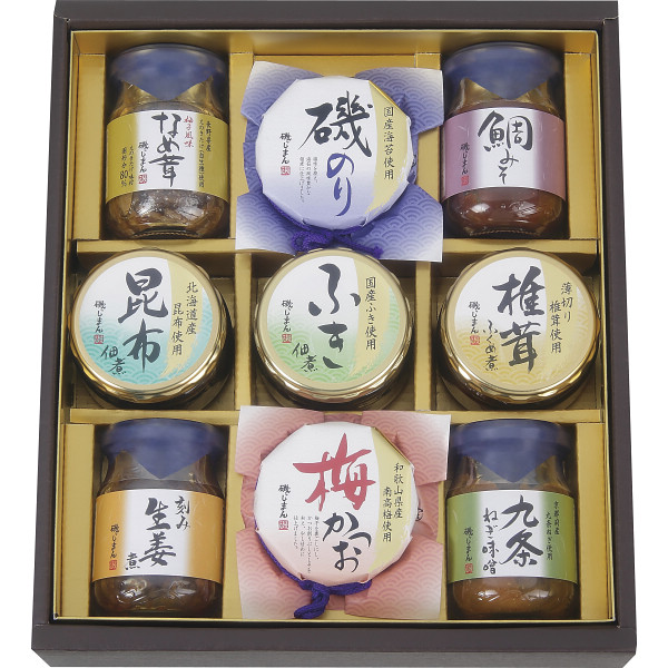 磯じまん ご飯のお供瓶詰セット