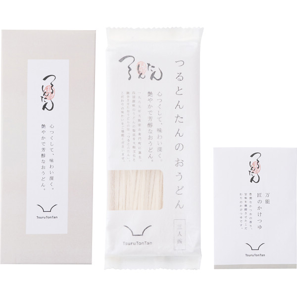 つるとんたん かけのおうどん(３人前)