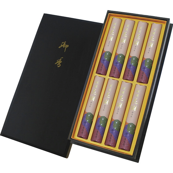 薫寿堂 特撰花琳 短寸８入(桐塗箱入)