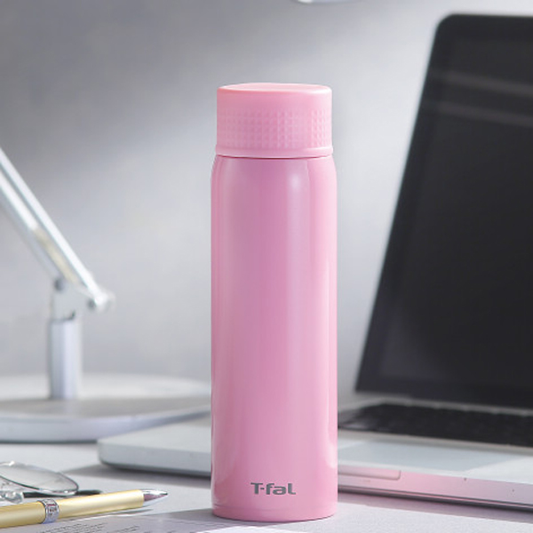 ティファール ステンレスマグボトルクリーンマグ(５００ｍｌ)プティローズ