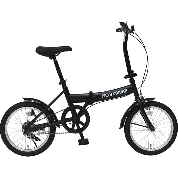 フィールドチャンプ １６型折畳み自転車(鍵・ライト付)