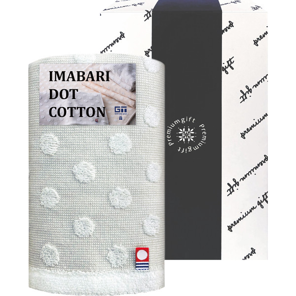 ｉｍａｂａｒｉ ＤＯＴフェイスタオル