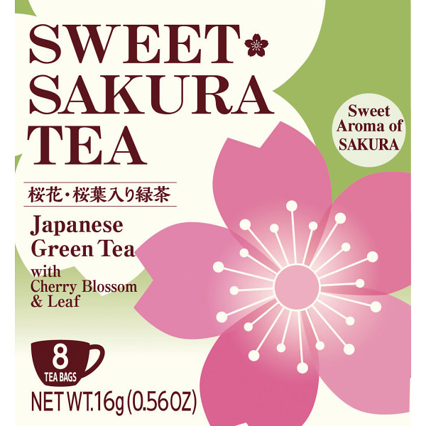 ティーブティック スイートサクラティー緑茶(８袋)