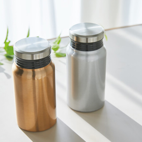 リュクス サーモボトル(３８０ｍｌ)シルバー
