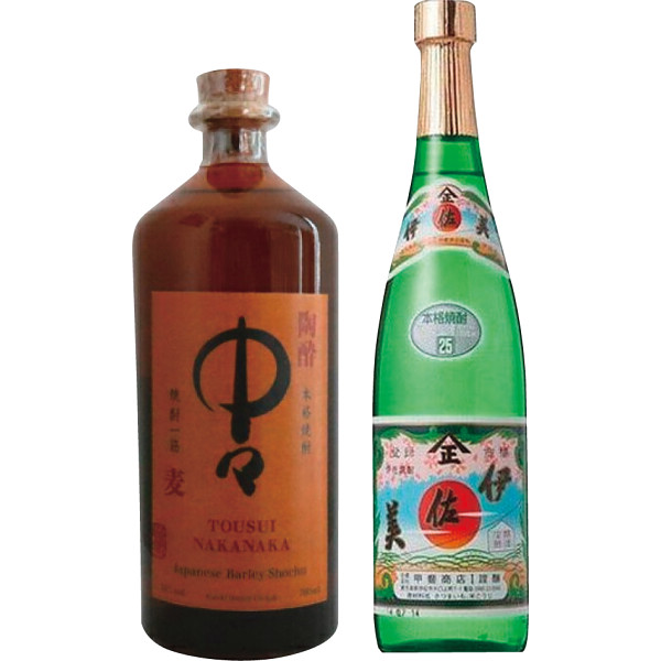 本格焼酎「陶酔中々・伊佐美」御詰合せ