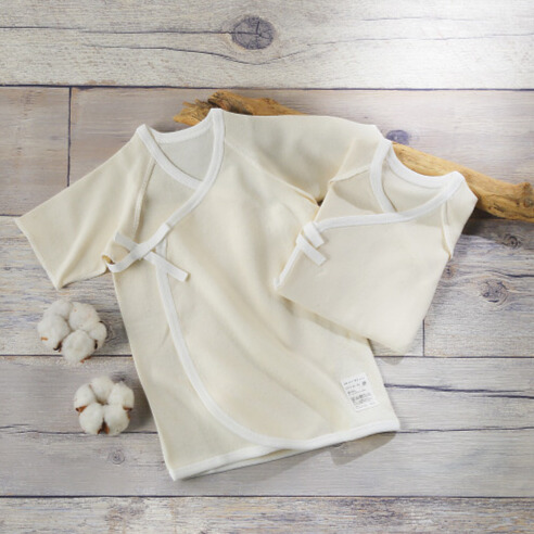 プリスティン　２２世紀ベビー短肌着　２枚セット