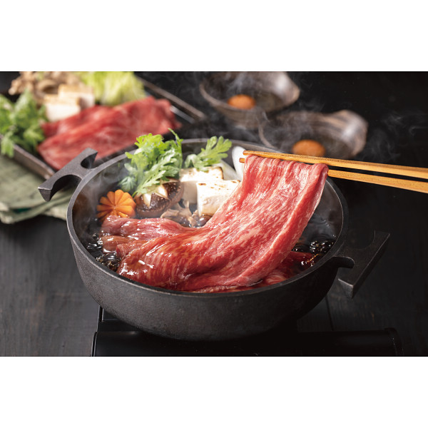 かみふらの和牛　モモ　すき焼き用（４８０ｇ）