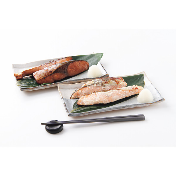 北海道秋鮭粕漬＆ブリ照焼