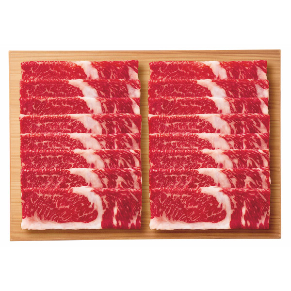 仙台牛　バラ（ブリスケ）　すき焼き・しゃぶしゃぶ用（５００g）