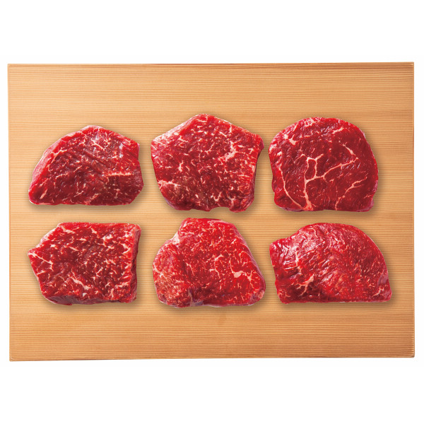 九州産黒毛和牛　ミニモモステーキ（計４８０g）