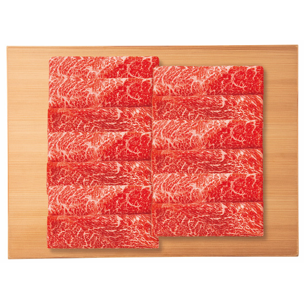 九州産黒毛和牛　肩　すき焼き用（６００g）