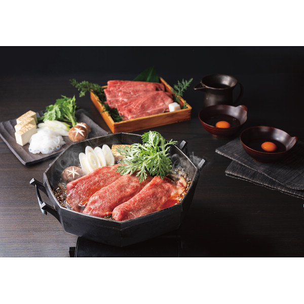 総本家　肉の大橋亭　近江牛　カタ　すき焼き用（３５０g）