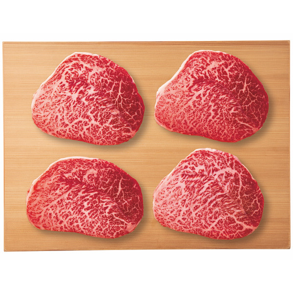 総本家　肉の大橋亭　近江牛　モモ　ステーキ用４枚（計３６０g）