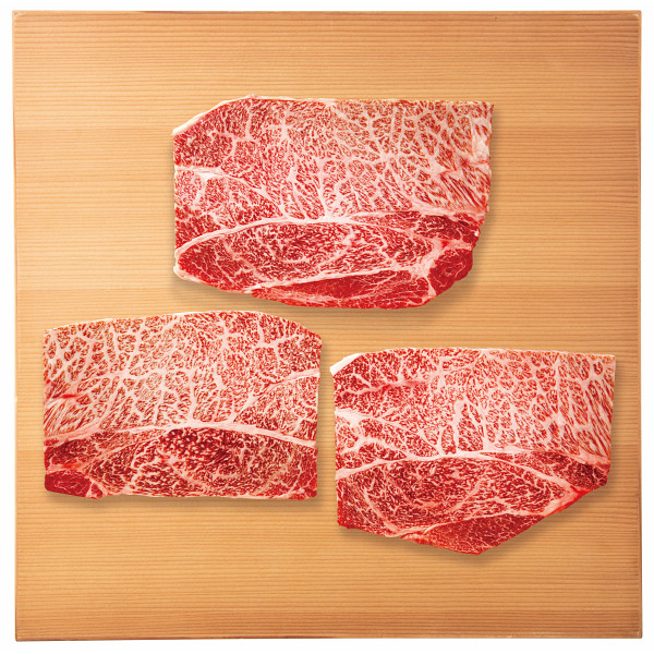 宮崎牛　肩ロース　ステーキ用（計６３０g）