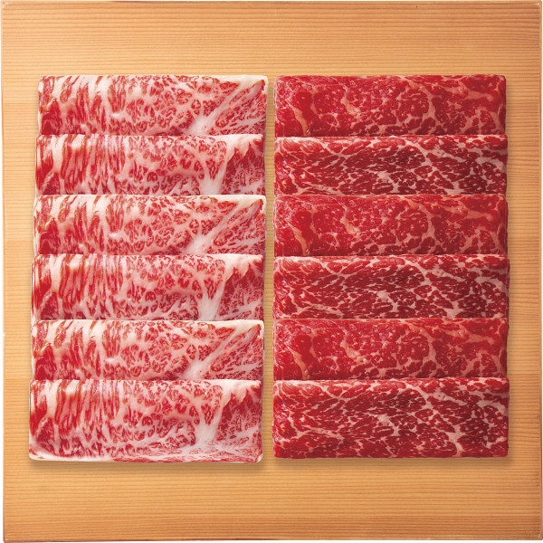 山形牛　ロース・モモ又はカタ　すき焼きセット（計８００g）