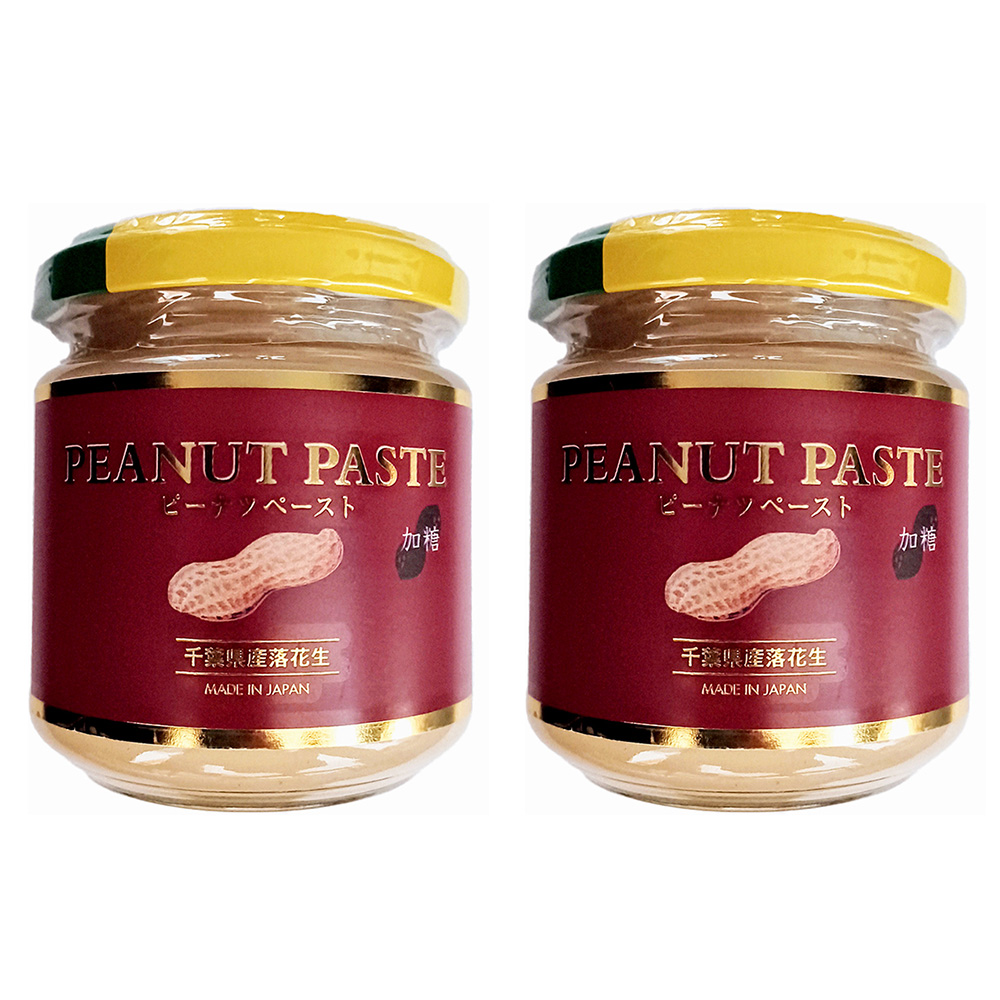 ﾋﾟｰﾅﾂﾍﾟｰｽﾄ加糖140g×２