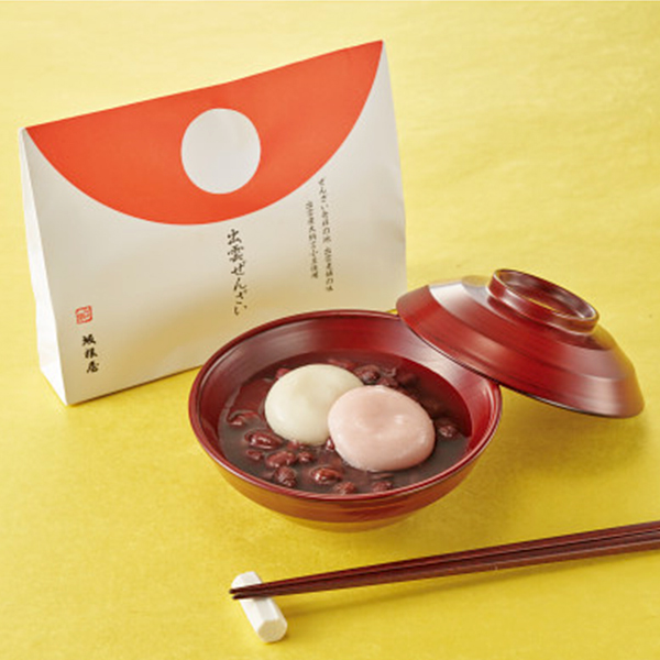 坂根屋　紅白餅入り出雲ぜんざい（５個）