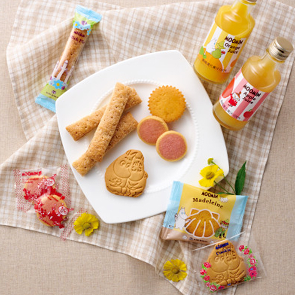 ムーミン　ジュース＆スイーツセット