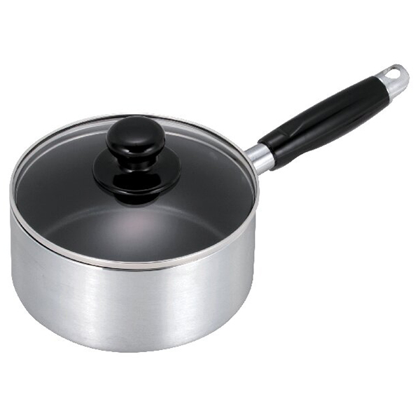 IH対応アルミ片手鍋(16cm)