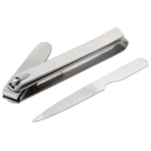 足のための回転刃つめ切り(つめヤスリ付)