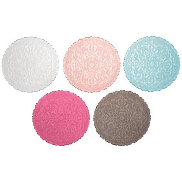 シリコーンレースコースターセット