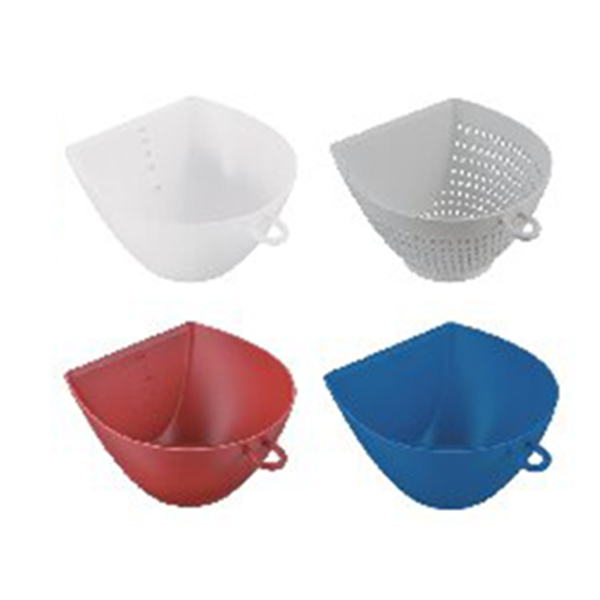 チリトリ ザルボウル トリコロールセット