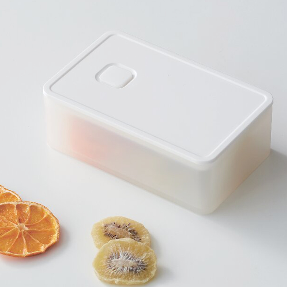 バルブ付き密閉保存容器(ホワイト)