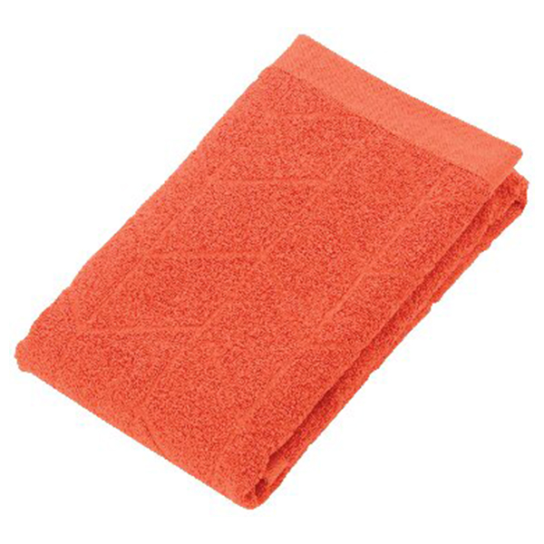 フェルガナコットン 今治フェイスタオル(オレンジ)
