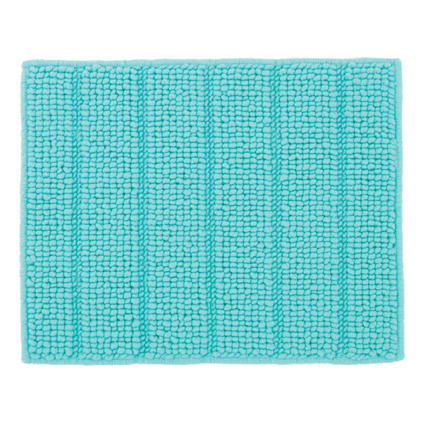 ドットバスマット(ブルー)