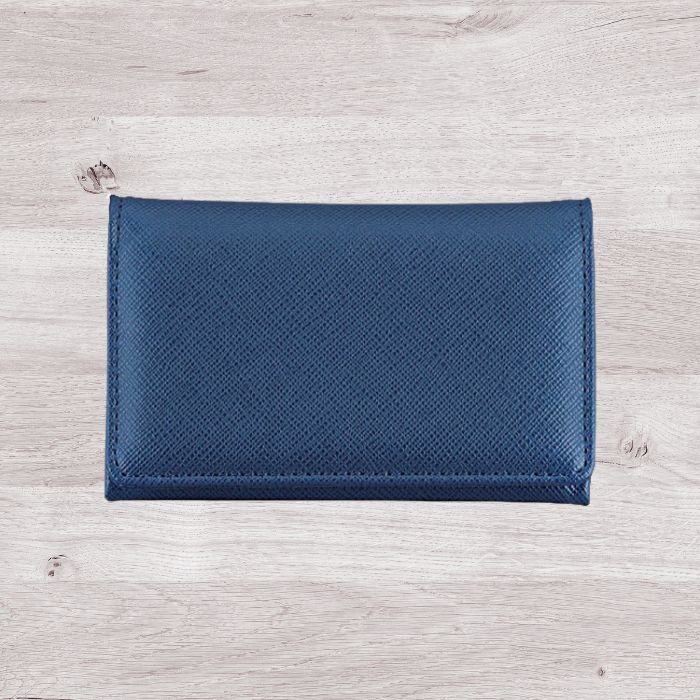 ジャンニ・ヴァレンチノ 名刺入れ(ネイビー)