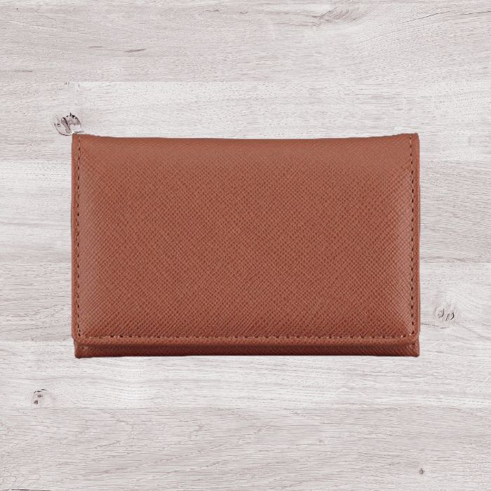 ジャンニ・ヴァレンチノ 名刺入れ(ブラウン)