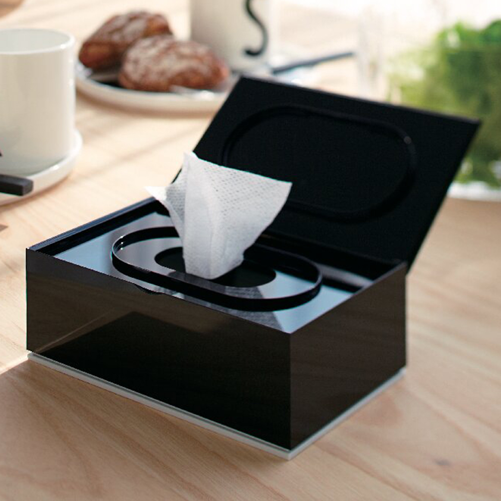 ウェットティッシュケース(ブラック)