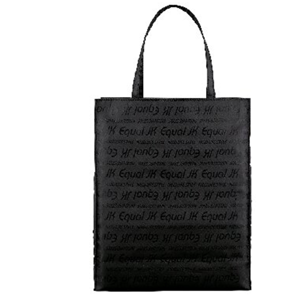 ジュンココシノイコール ジャカードトートバッグ(ブラック)