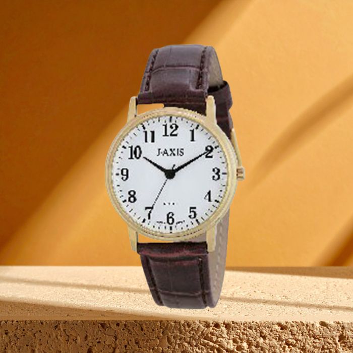 紳士リストウオッチ(ブラウン)