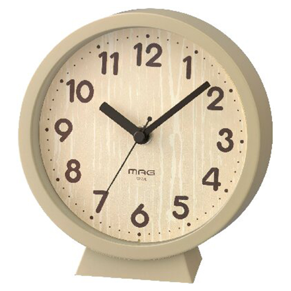 インテリア置掛兼用時計 コンポート(ホワイト)