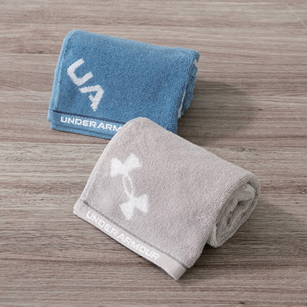 アンダーアーマー フェイスタオル(ブルー)