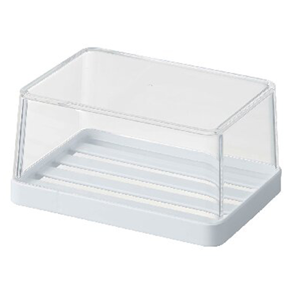 カバー付きソープトレー(ホワイト)