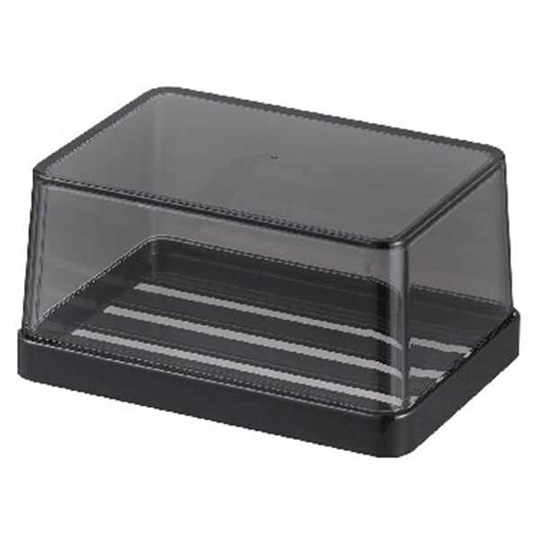 カバー付きソープトレー(ブラック)