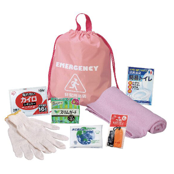 女性のための防災8点セット