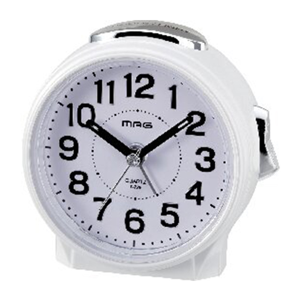 目覚まし時計(ホワイト)