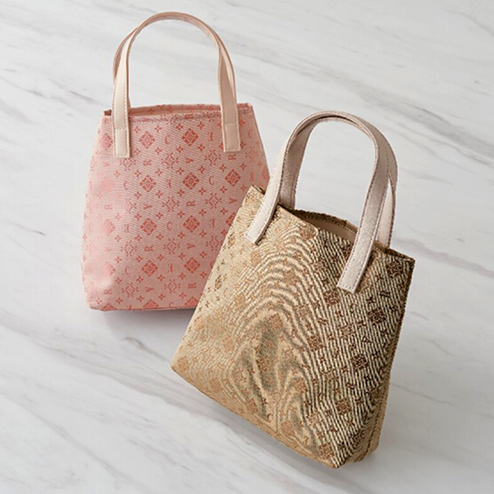 クレアトラベラー ミニトート(ゴールド色)