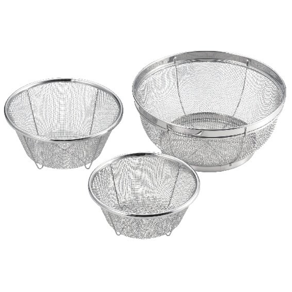 郷技 ステンレスザル3ピースセット