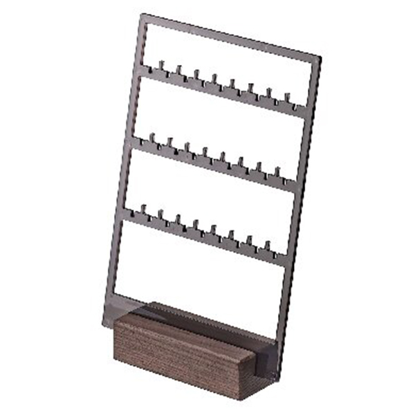 アクセサリー収納スタンド(ブラウン)