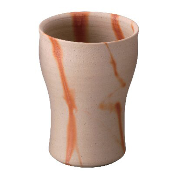 備前焼 フリーカップ 緋襷