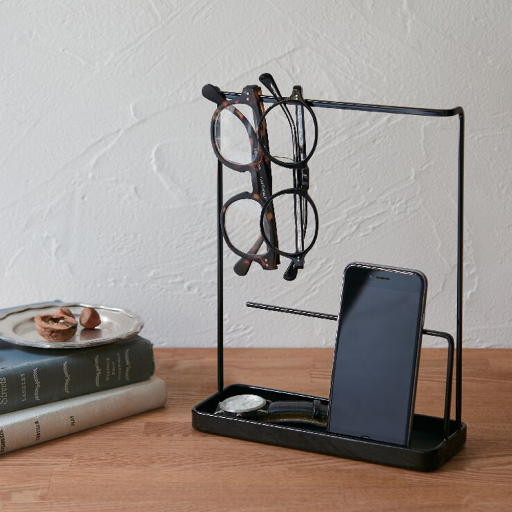 サングラス・アクセサリースタンド(ブラック)