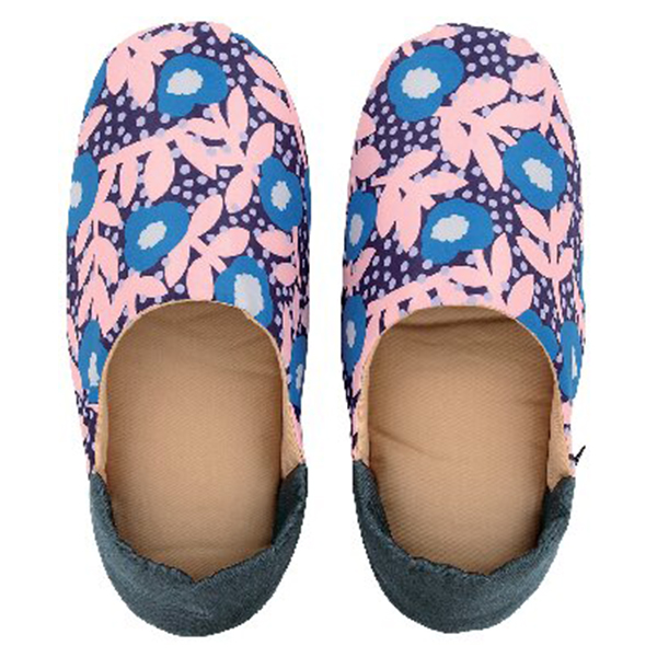 キッピス ルームシューズ(ブルー/ピンク)