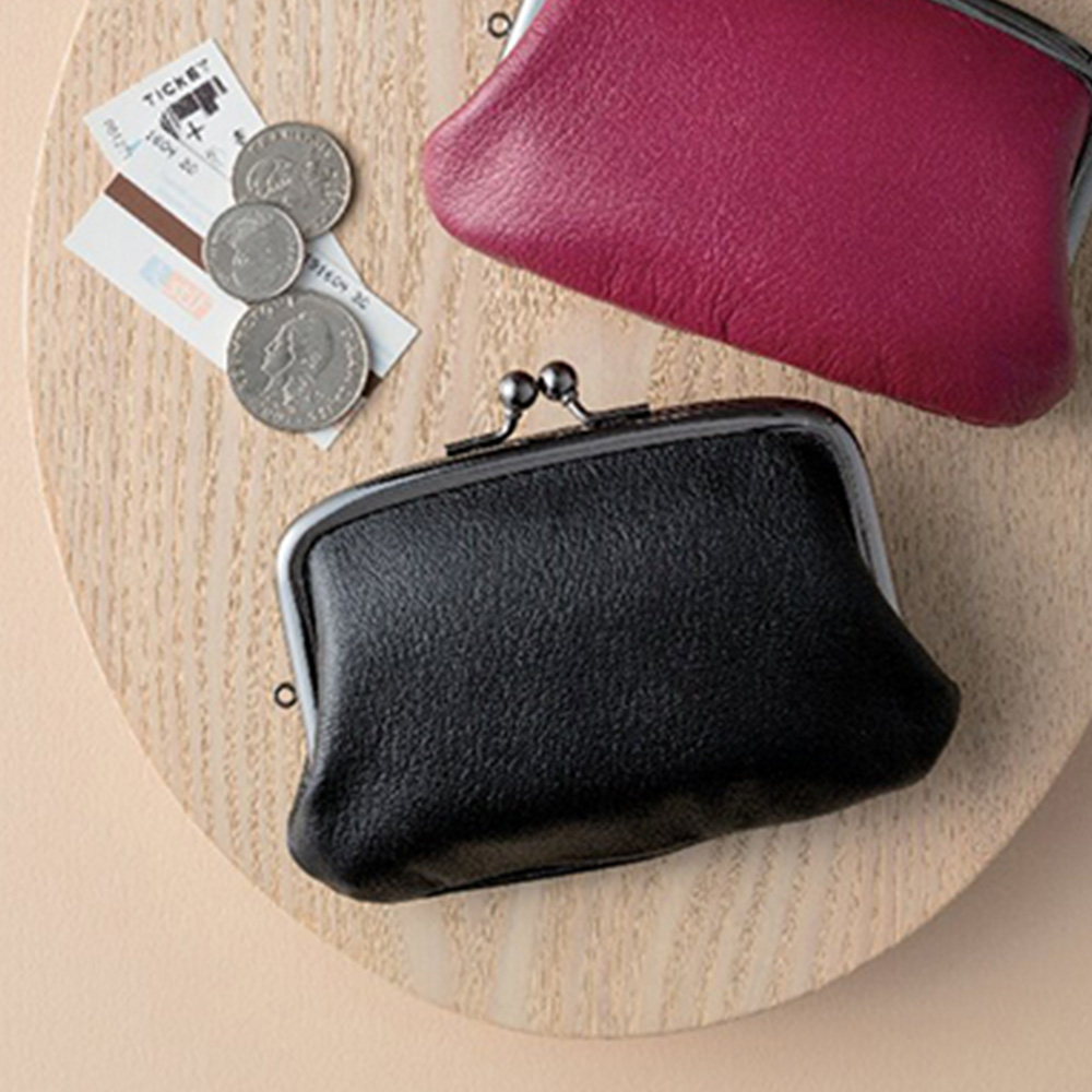 親子がま口(ブラック)