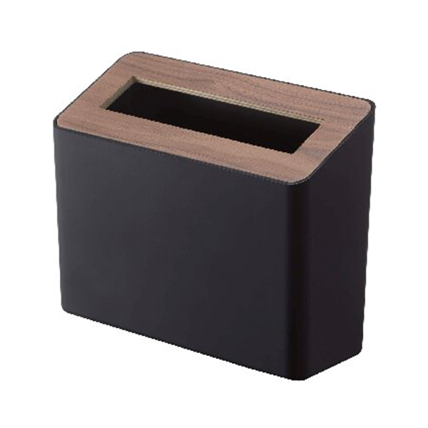 蓋付き卓上ゴミ箱(ブラウン)