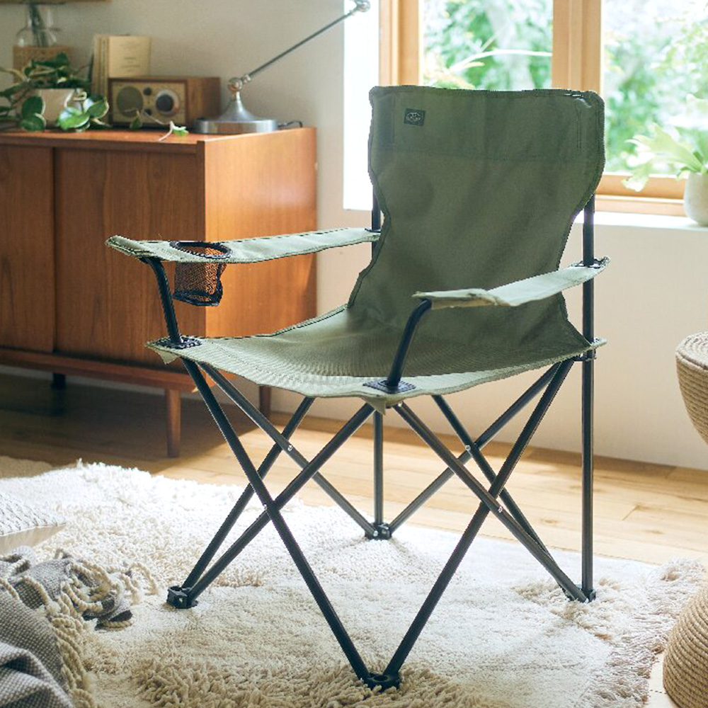 ラウンジチェア カーキ